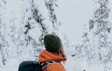 Arctic Circle Snowmobile Park Levi1