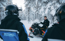 Arctic Circle Snowmobile Park Levi2