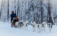 Arctic Circle Snowmobile Park Levi14