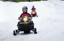 Arctic Circle Snowmobile Park Levi3