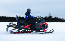Arctic Circle Snowmobile Park Levi4