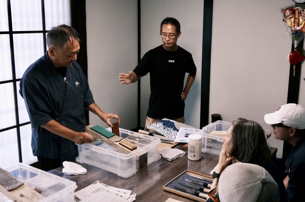 Private Sakai Knife Workshop & Dotonbori: from Cruise Terminal