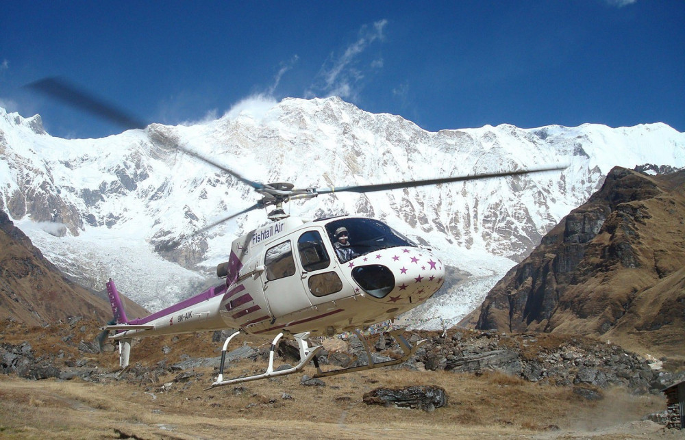 1 Day Helicopter Day Tour to Annapurna Base Camp