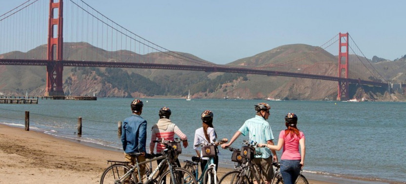 Private California Sunset Guided Bike Tour