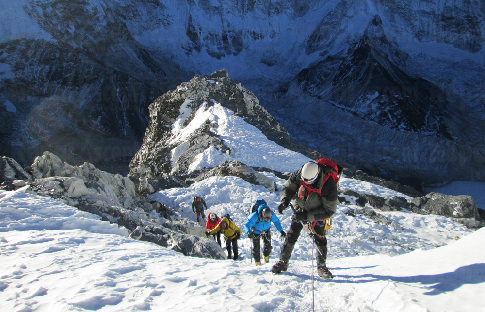 22 Day Lobuche East Peak & Island Peak Climbing