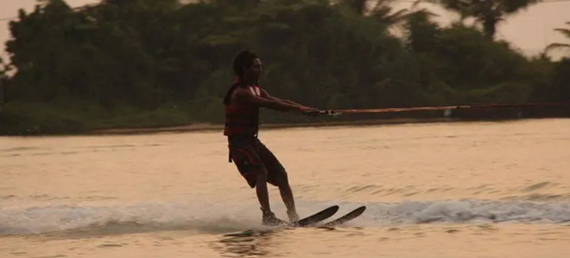 Water Skiing in Trincomalee