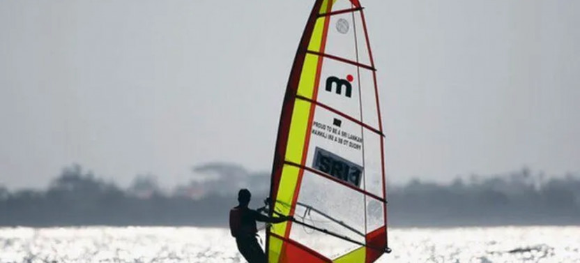 Wind Surfing in Bentota