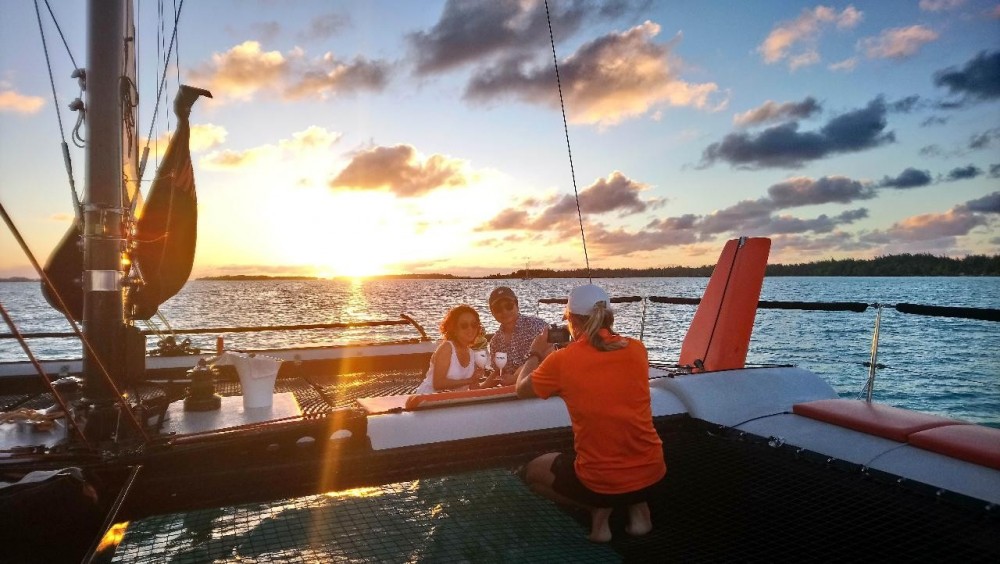 Private Sunset Escape Sail Experience with Champagne - Vaitape ...