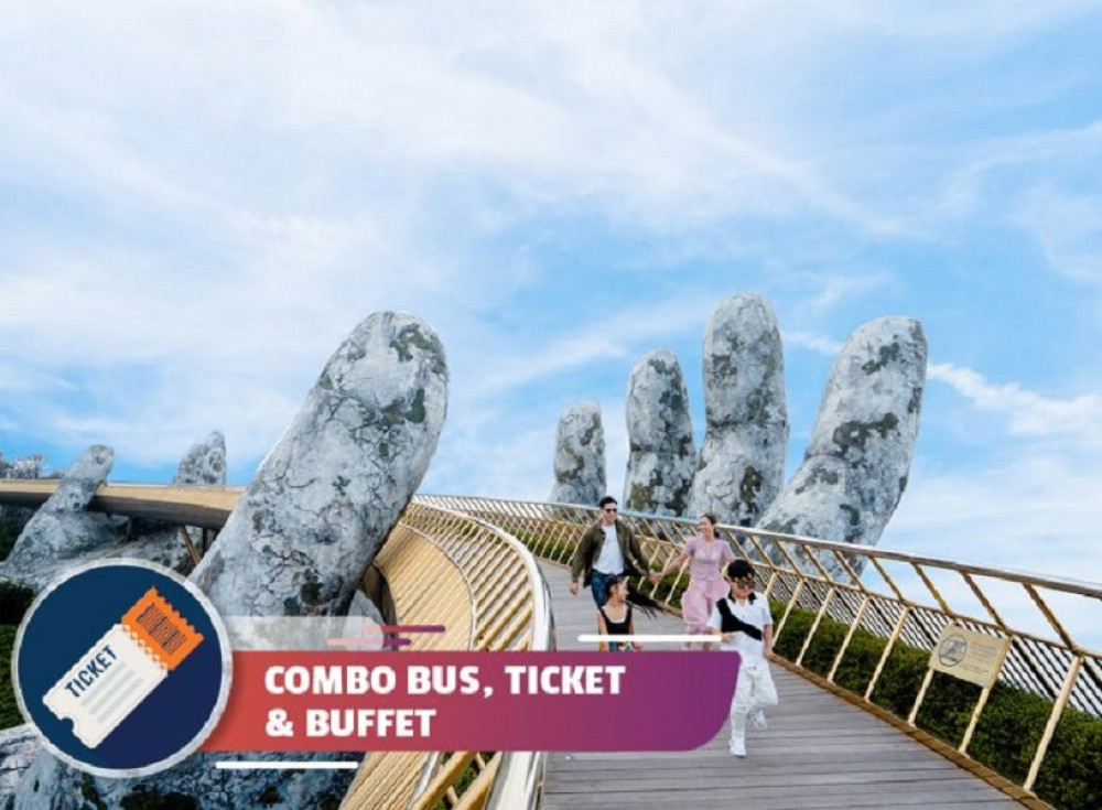 Combo Bus to Ba Na Hills & Cable Car from Hoi An/ Da Nang (Round Trip)