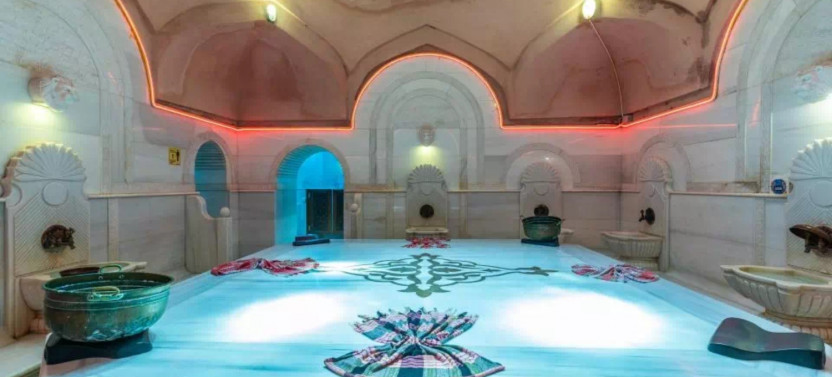 Historical Acemoglu Hammam In Vezneciler Old City