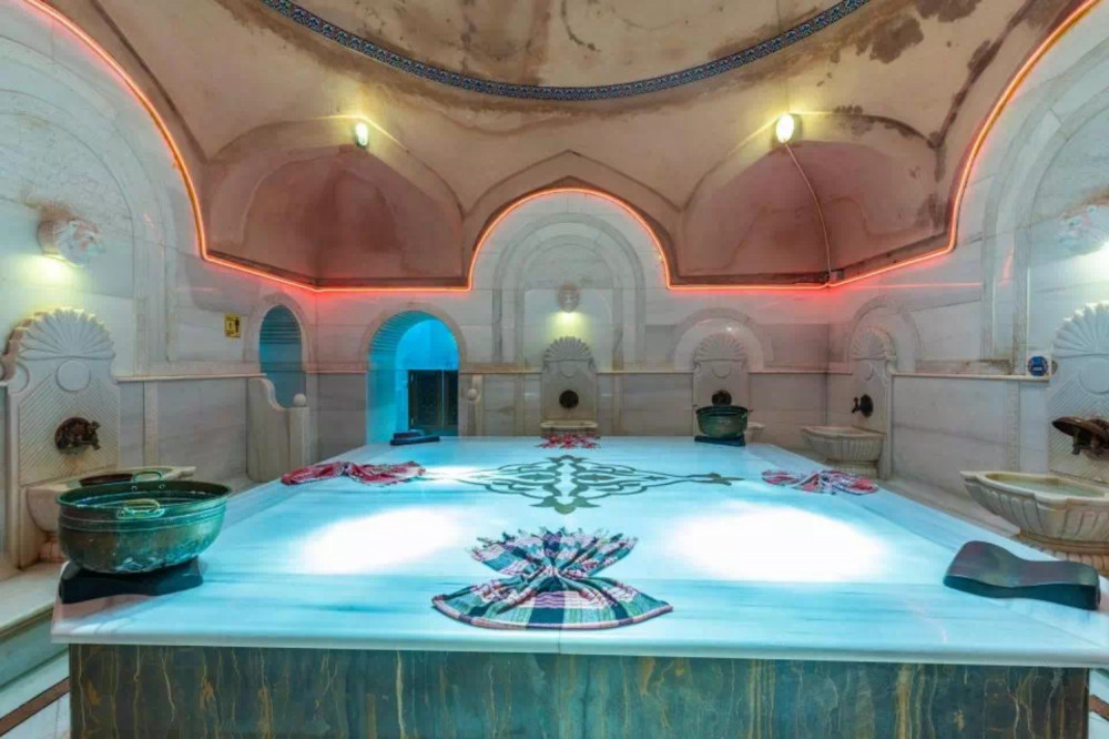 Historical Acemoglu Hammam In Vezneciler Old City