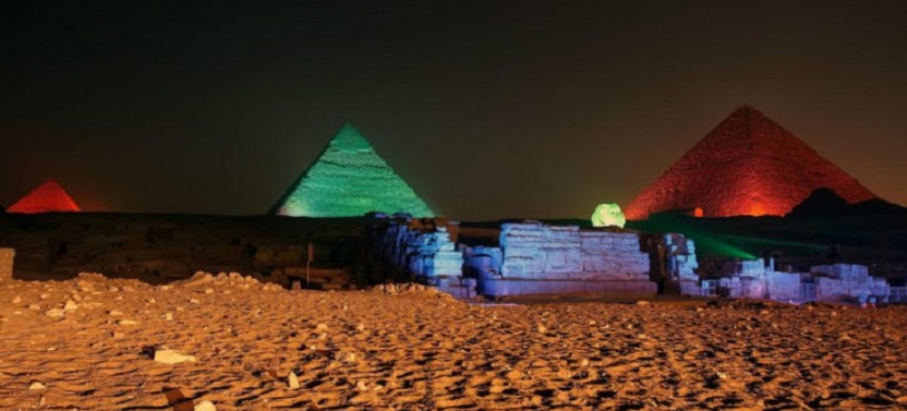 Sound and Light Show at Giza Pyramids