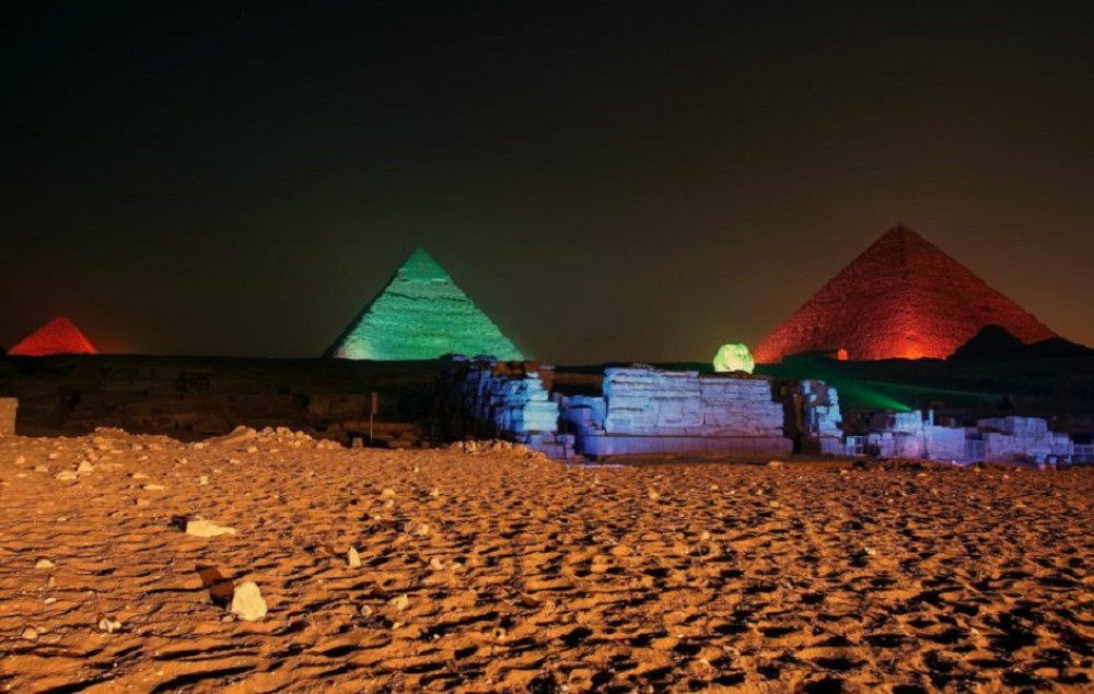 Sound and Light Show at Giza Pyramids