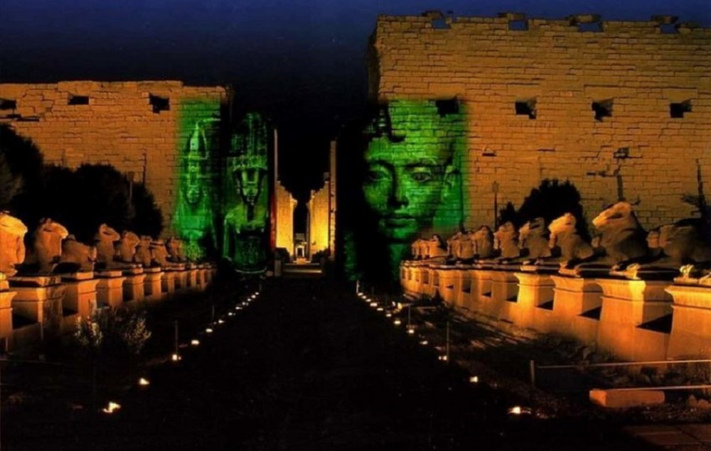 Sound and Light Show at Karnak Temples