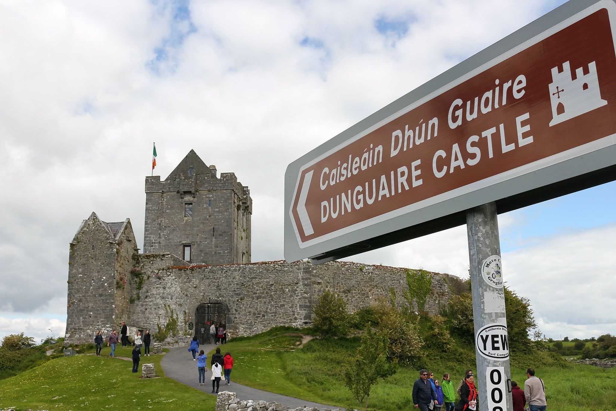 Visiting Dunguaire Castle is one of the best things to do in the west of Ireland