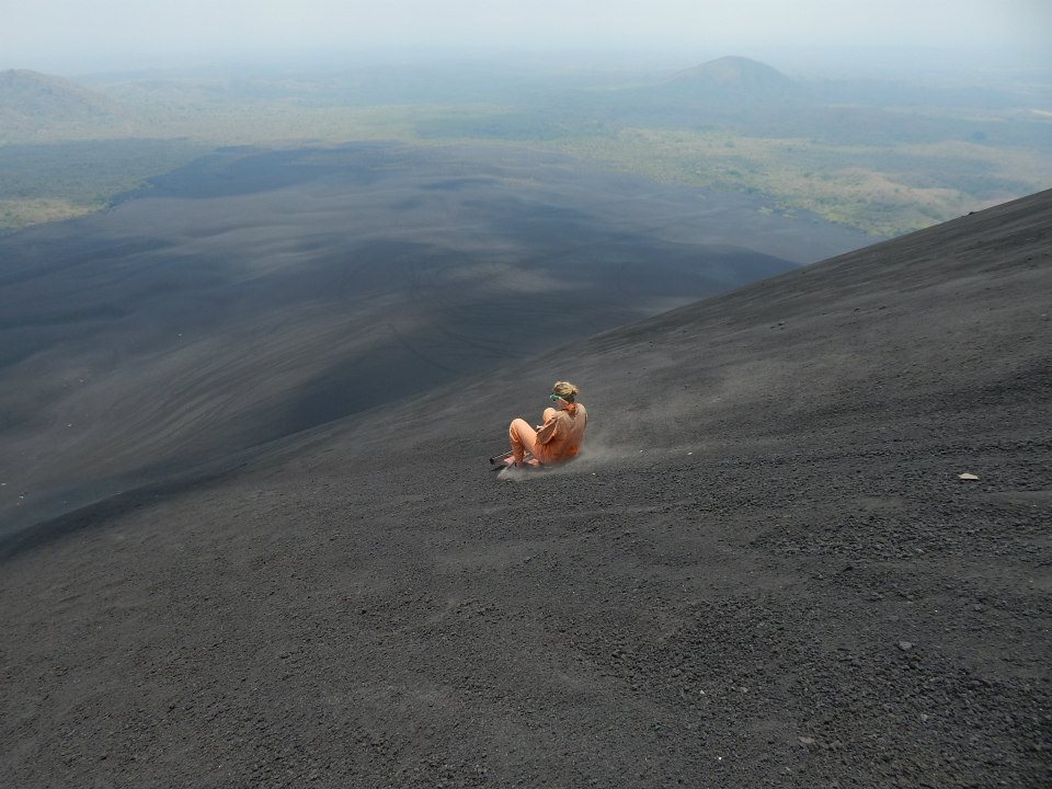 Volcano Boarding, Nicaragua(2)