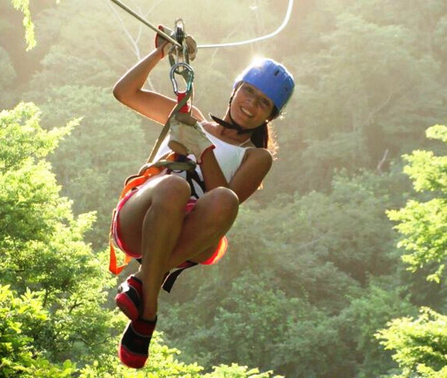 Ziplining in Monteverde