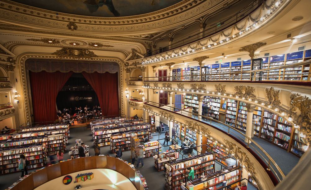 Browsing books at El Ateneo Grand Splendid is a top thing to do in Buenos Aires