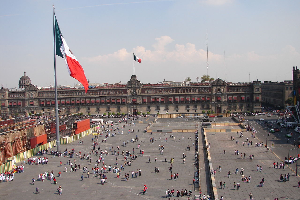 The historic center of Mexico City revolves around El Zocalo