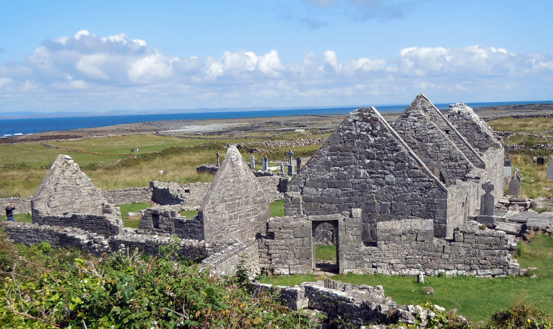 Exploring the Aran Islands is a cool thing to do in Galway Ireland