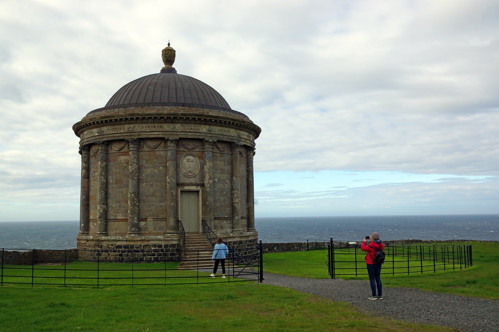 Exploring the Mussenden Temple is one of the coolest things to do in Northern Ireland
