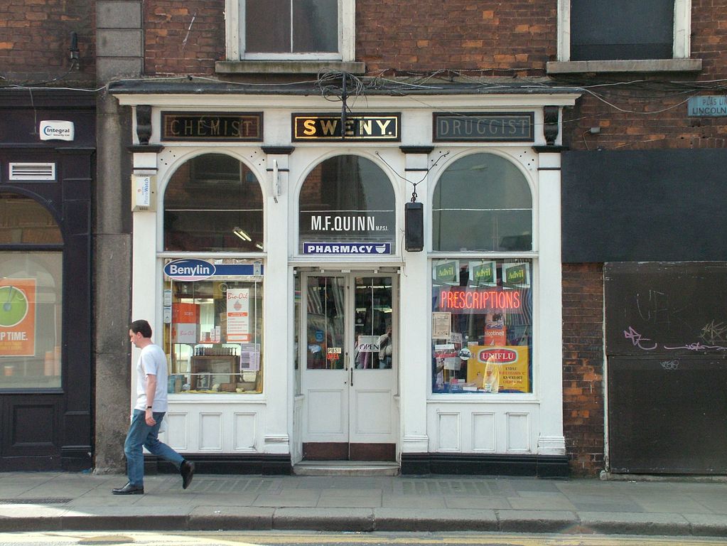 Sweny's Pharmacy is off the beaten path in Ireland