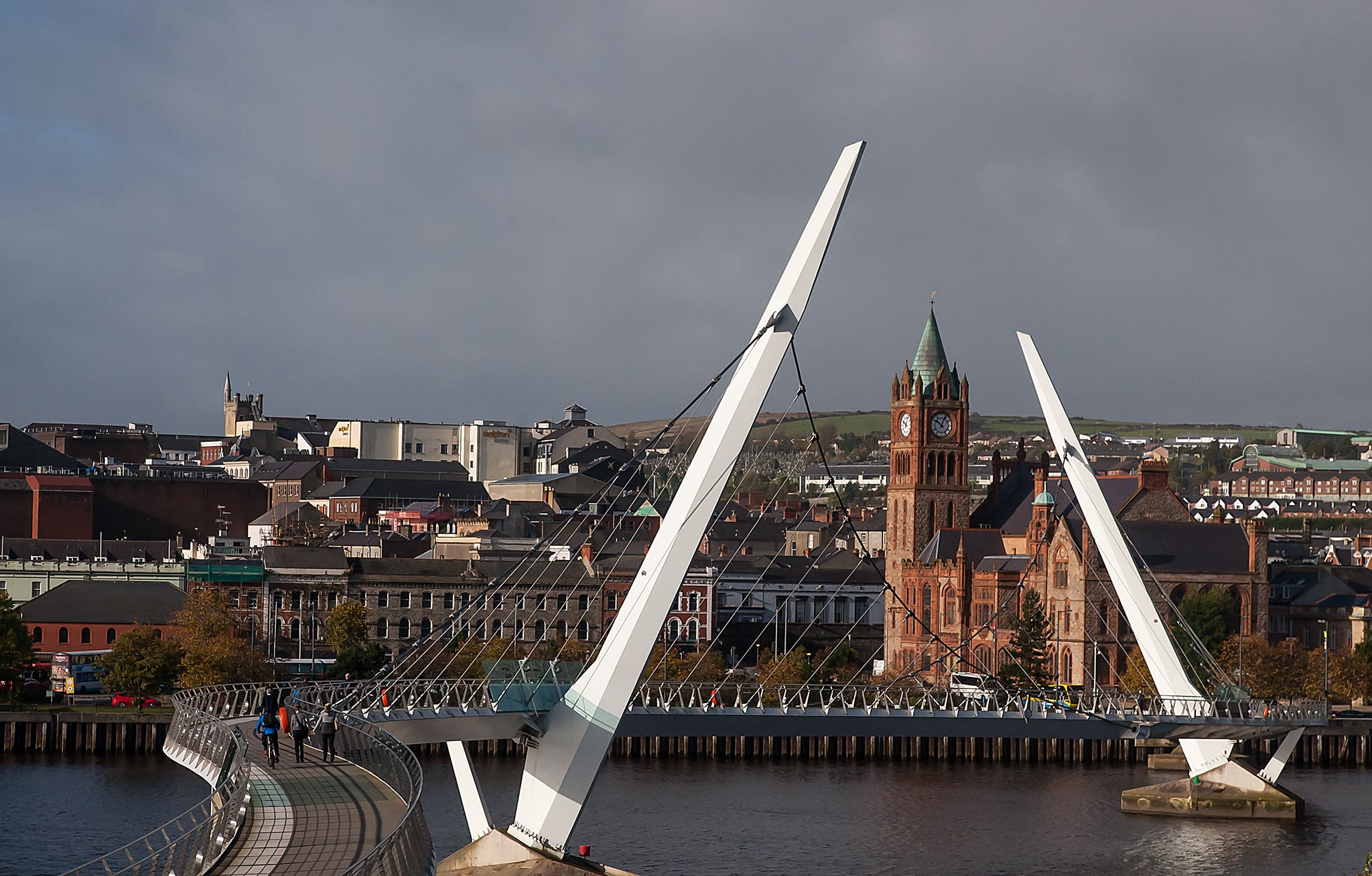 Derry, in Northern Ireland, is an awesome place to visit in Ireland