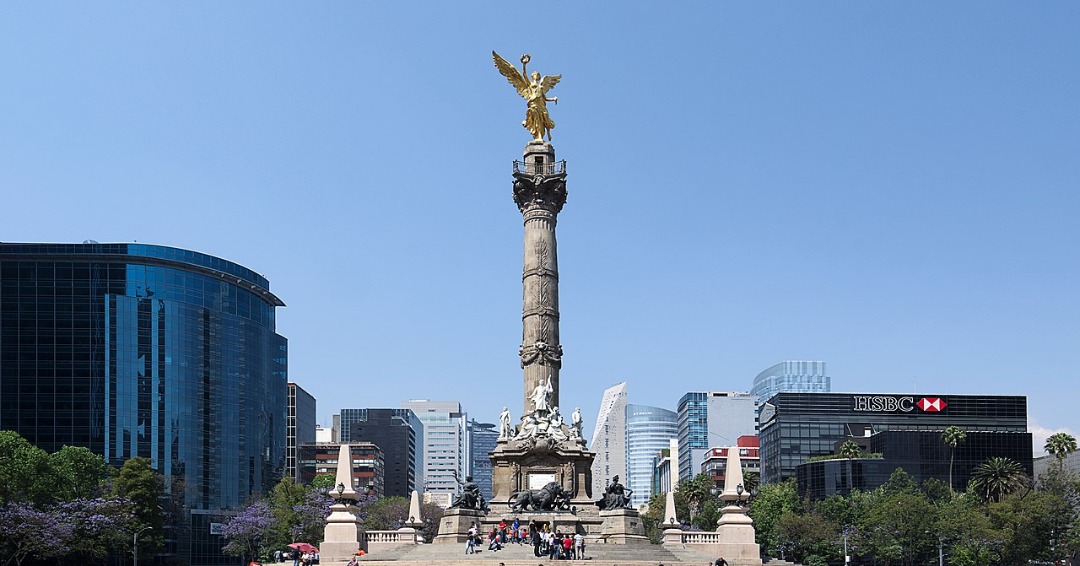 El Angel Mexico City Landmarks