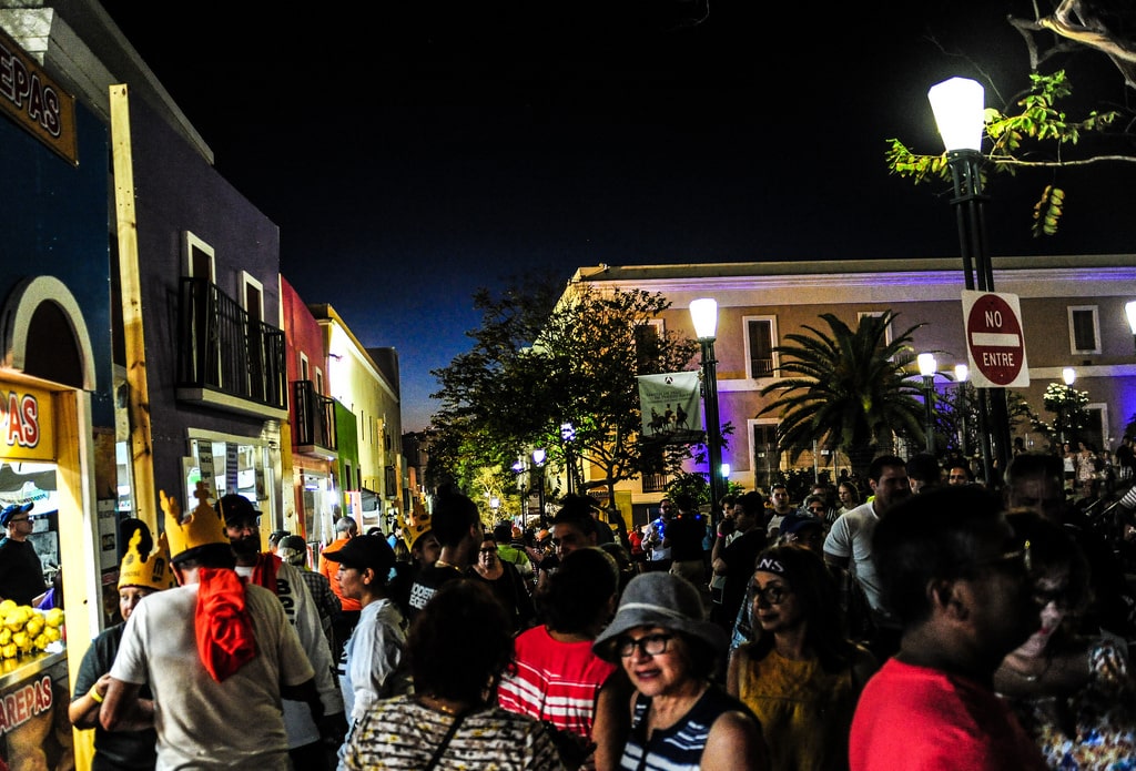 San Sebastian Street Festival is one of the fun things to do in san juan puerto rico