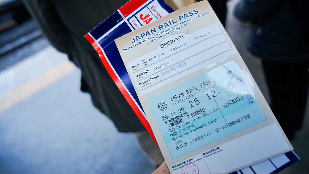 rail pass japan ticket