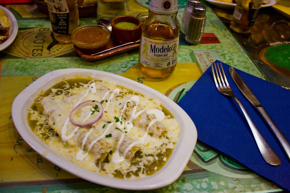 Enchiladas Where to Eat in Mexico City