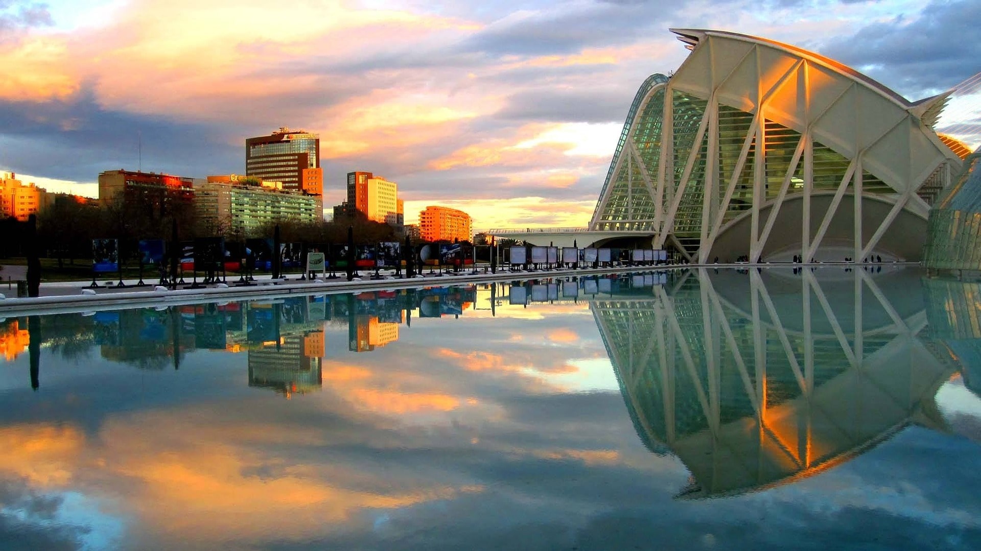 Valencia is where you should stay in Spain if you're looking for an exciting mix of traditional foods and futuristic architecture