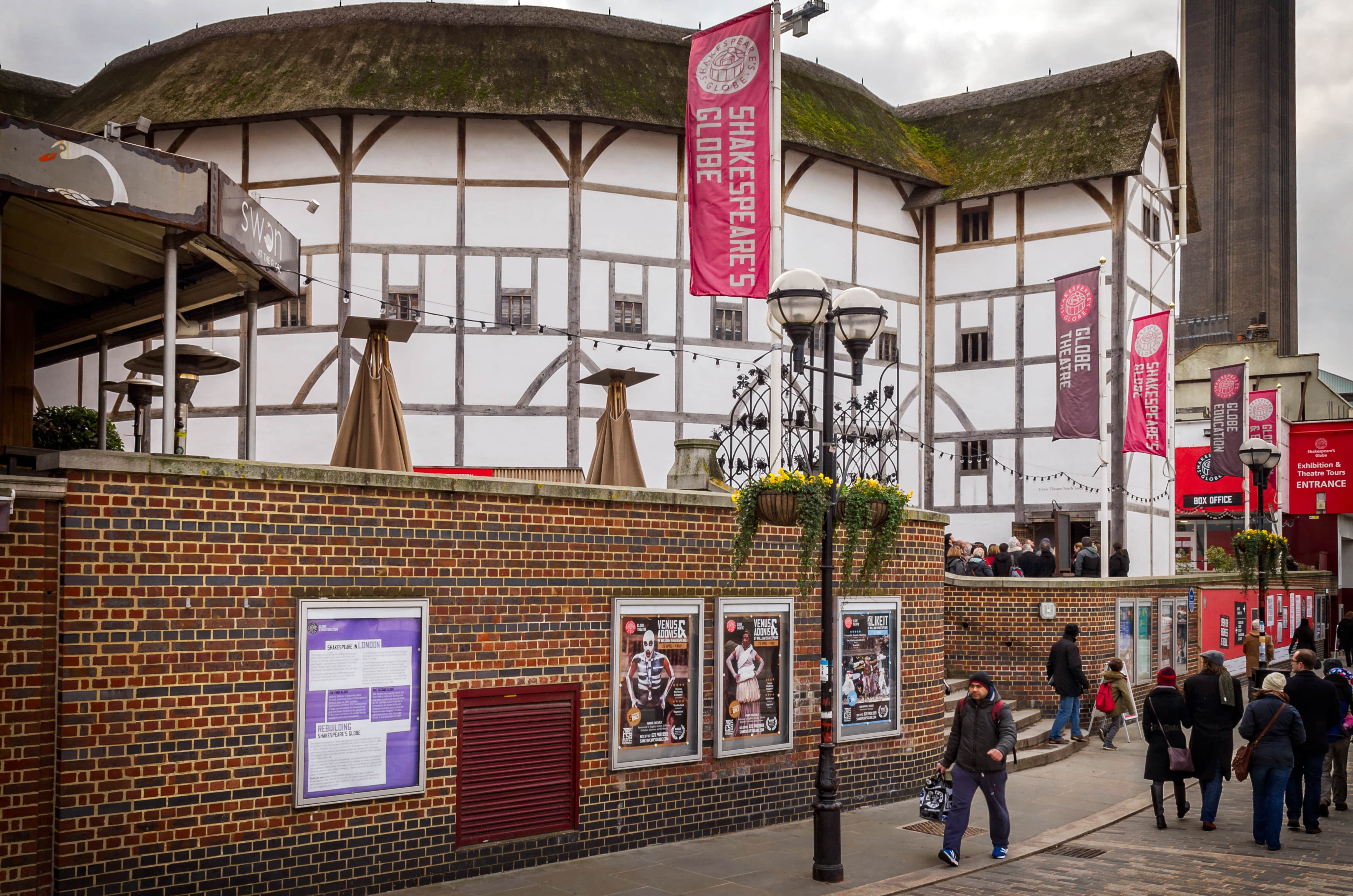 The iconic Globe Theatre is an awesome place to visit in London