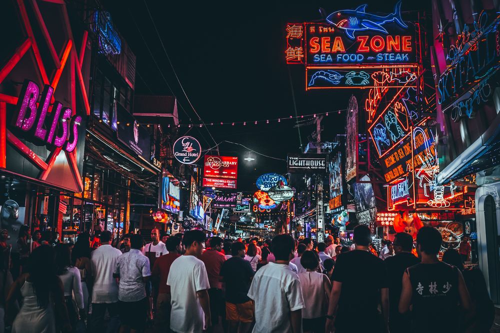 Shopping at a night market is one of the best things to do in Thailand