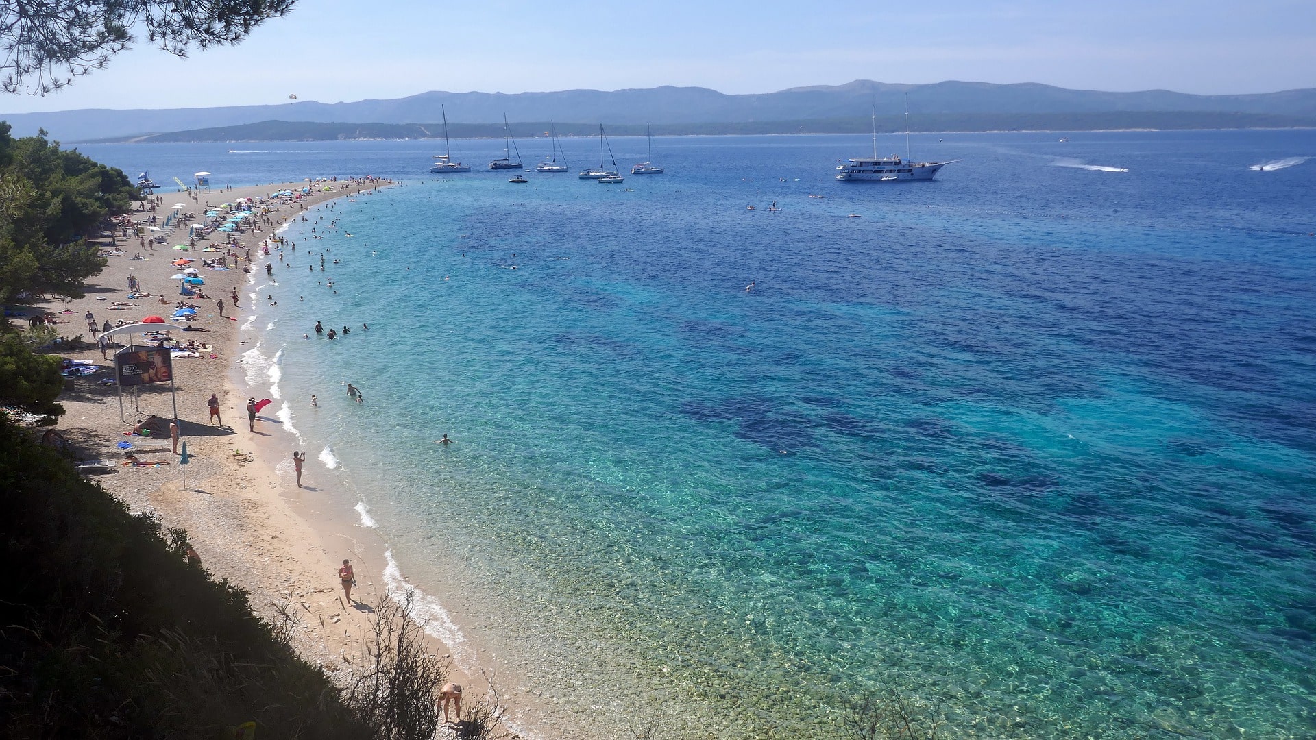 Zlatni Rat is one of the most gorgeous places to visit in Croatia
