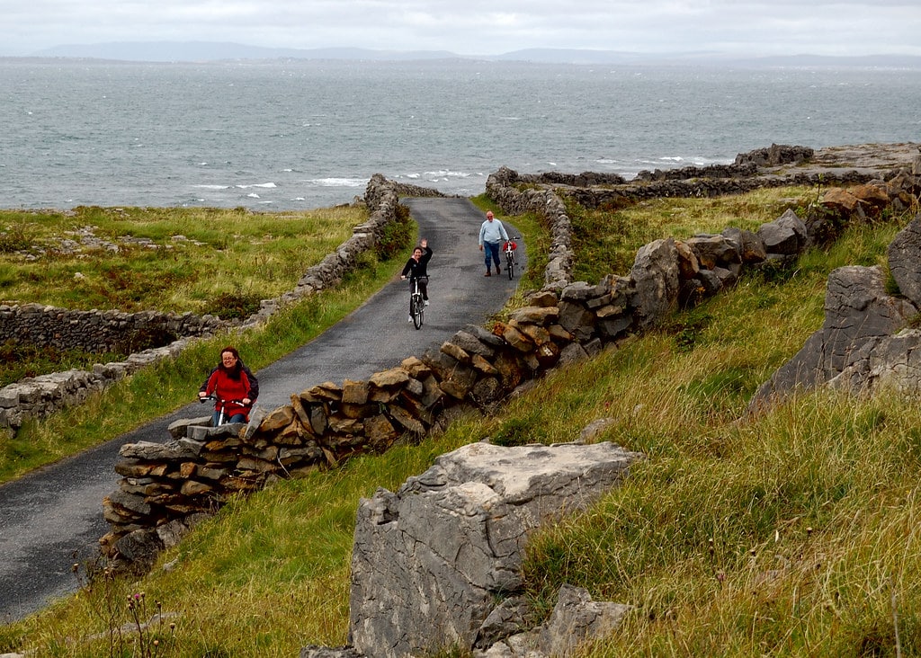 Exploring the Aran Islands is one of the best things to do in the west of Ireland