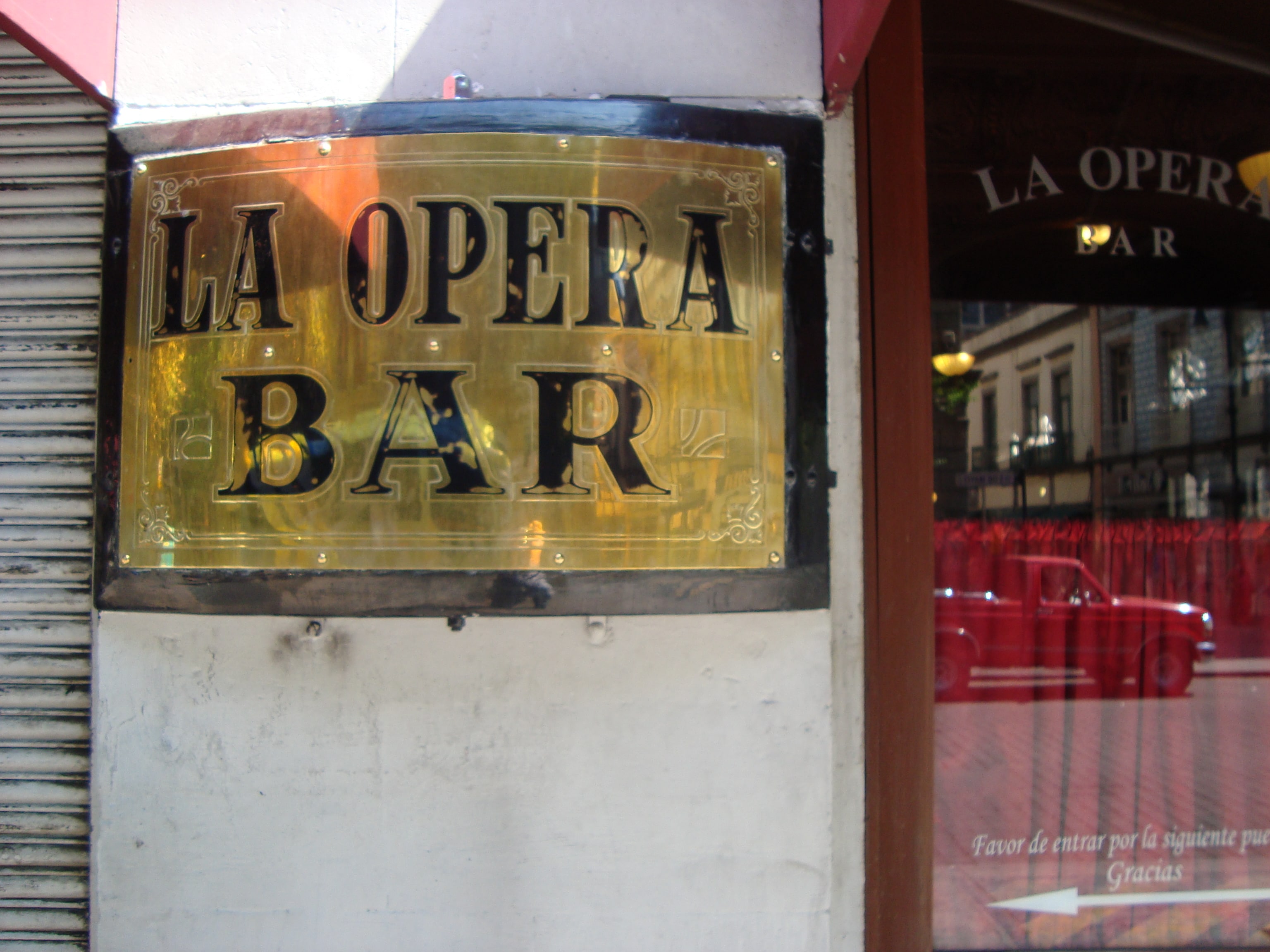 Sipping tequila at La Opera Bar is one of the classiest things to do in Mexico City