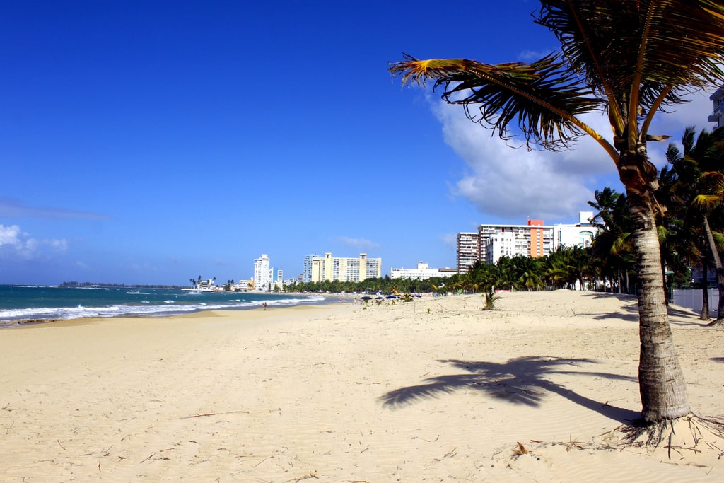 San Juan is one of many Puerto Rico beaches