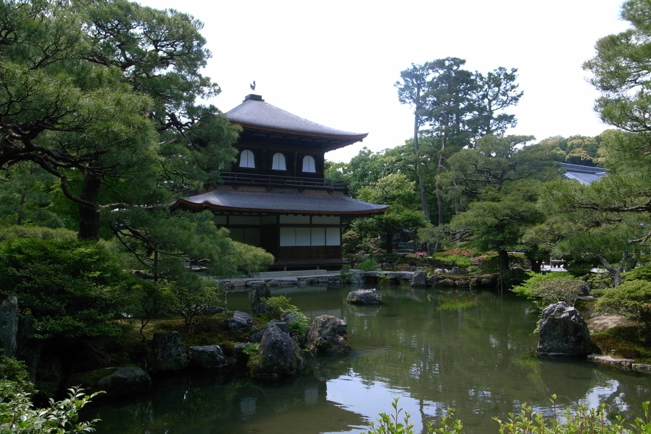 water lake Kyoto Japan