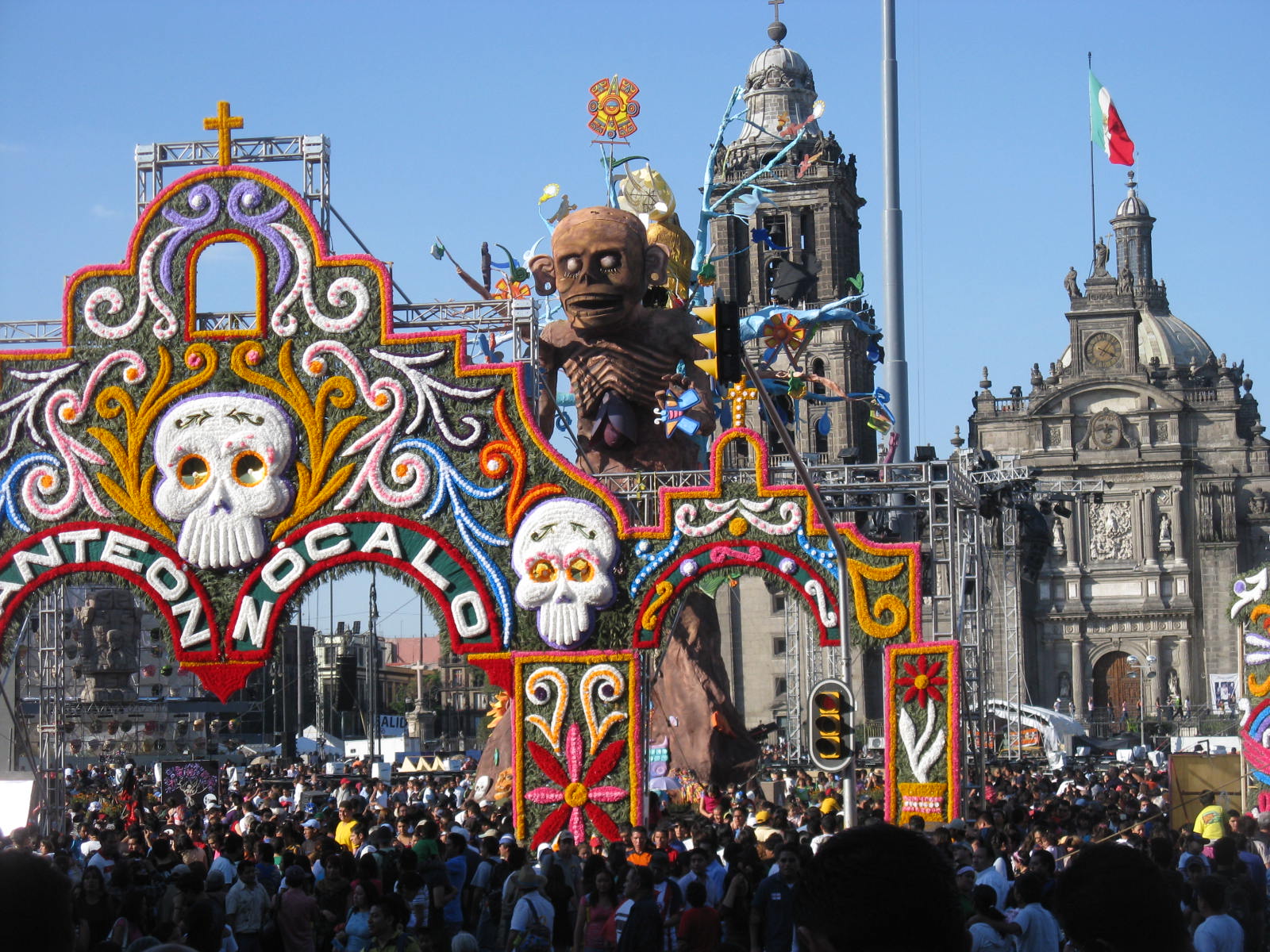 Paseo de la Reforma is a great place to see in Mexico City because something is always happening