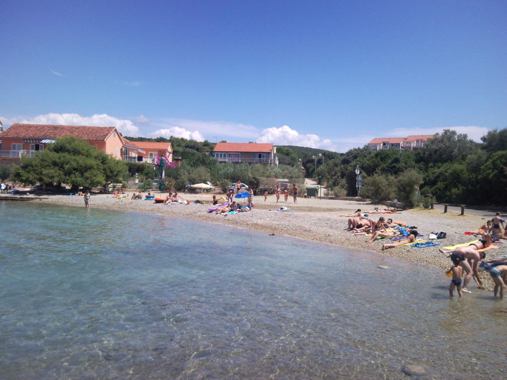 Exploring the beaches in Korčula is one of the best things to do in Croatia