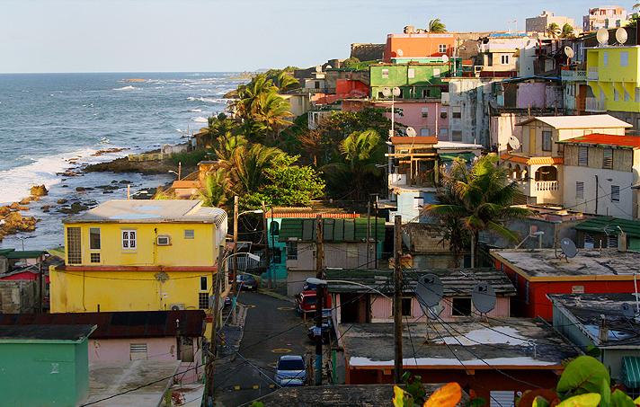 Colorful La Perla is one of the best attractions in San Juan