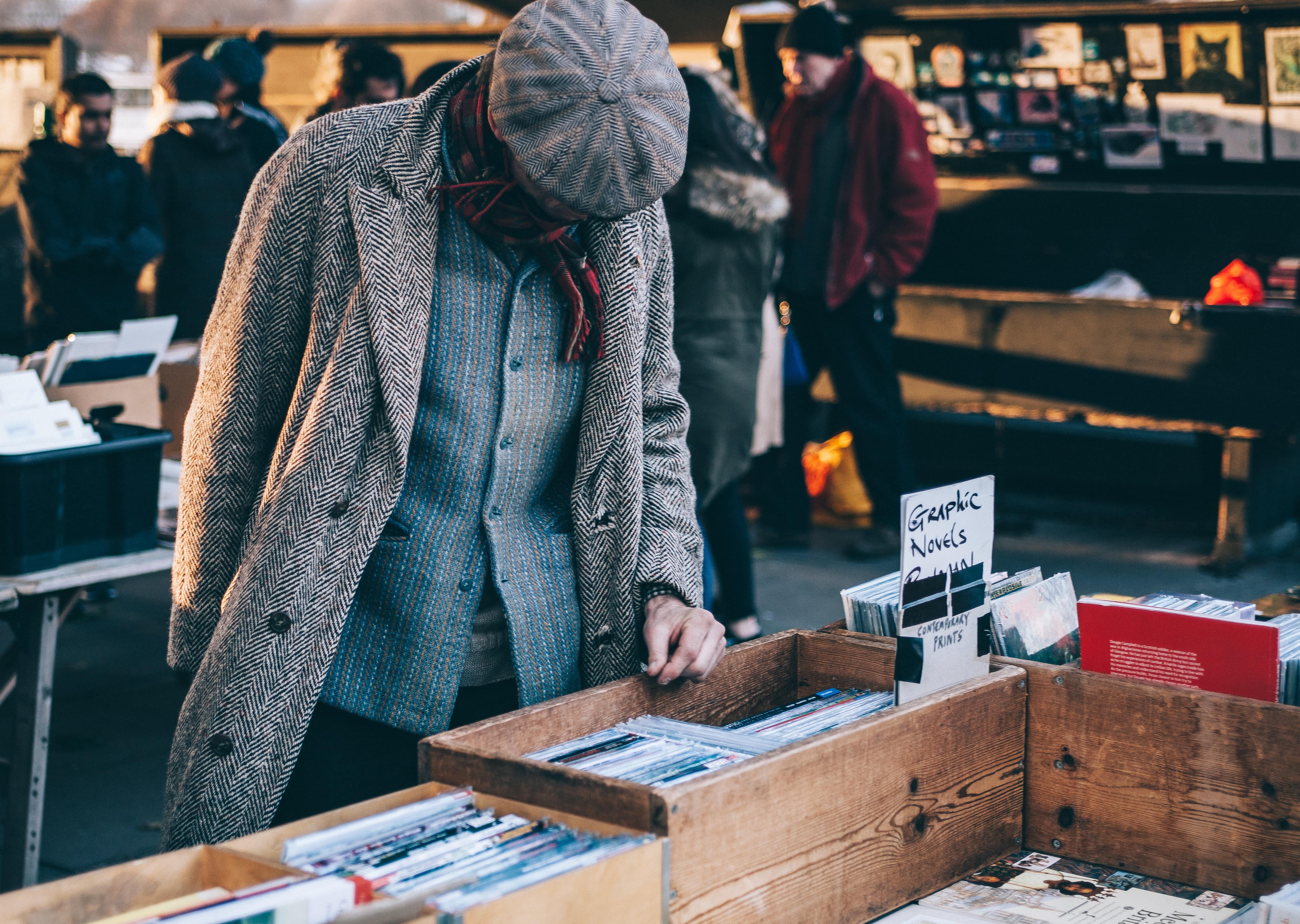 Buying tweed is a fun thing to do in Donegal