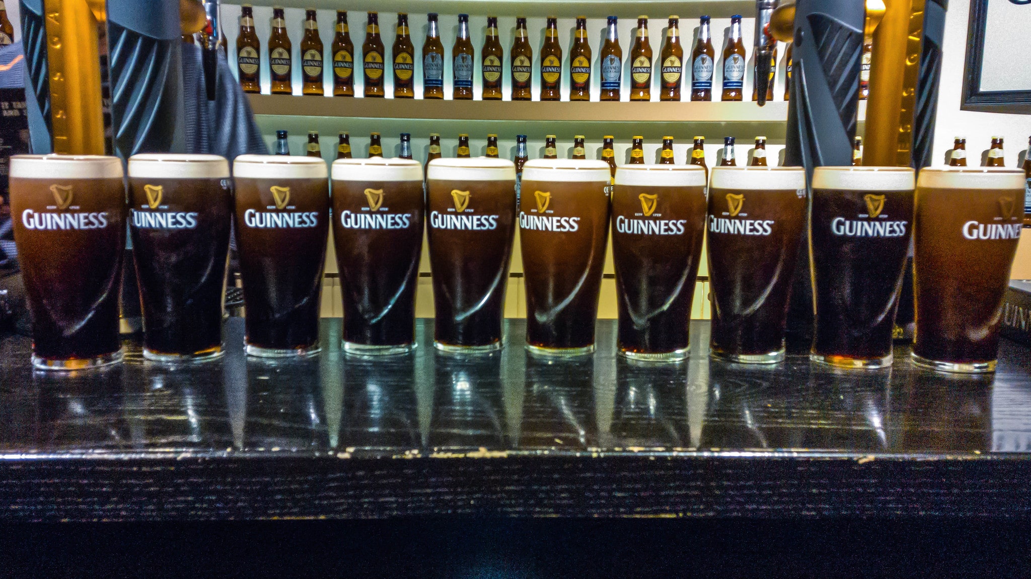 The Guinness Factory is a fun (and necessary) place to visit in Ireland