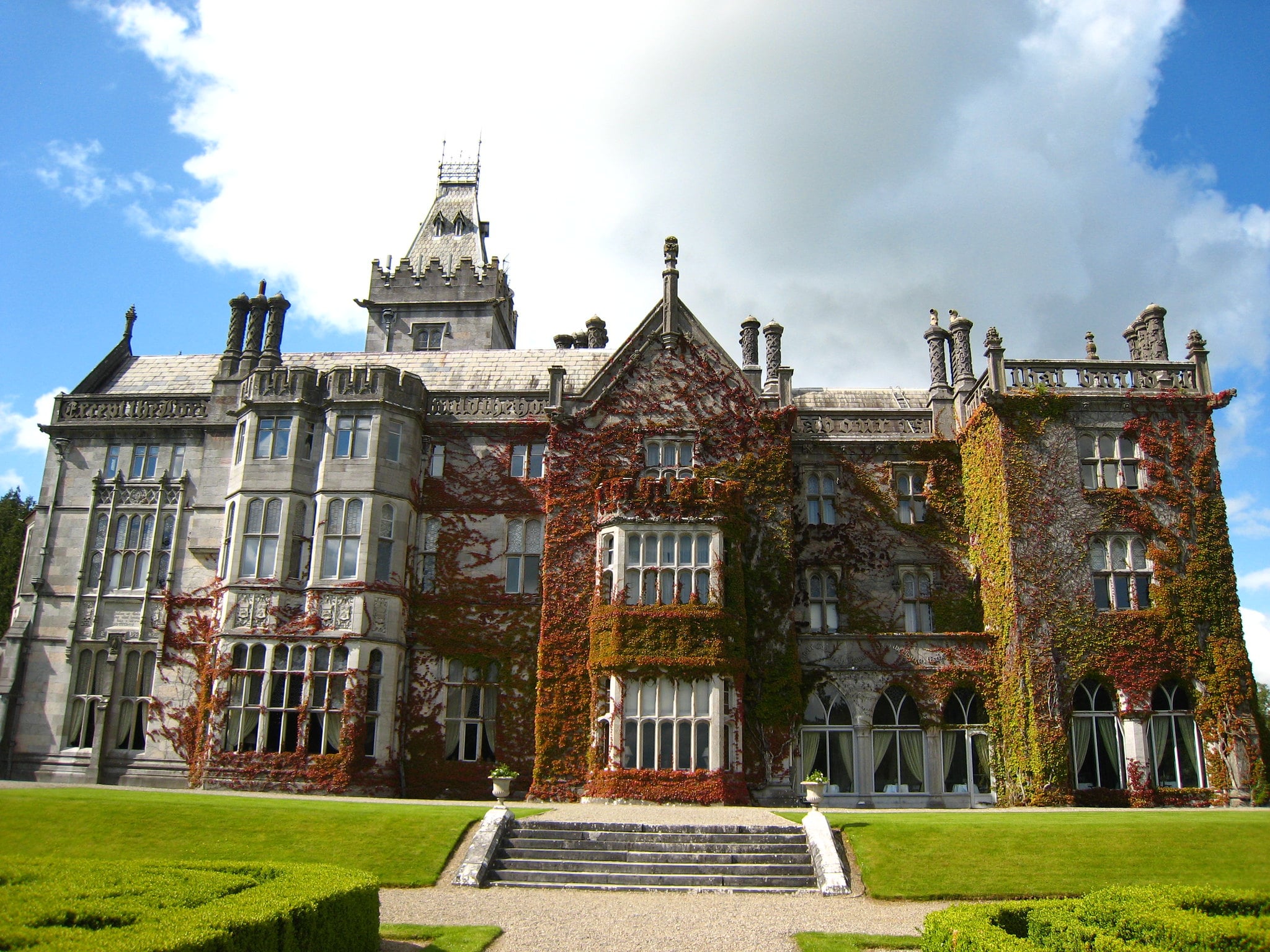 Booking a stay at the luxe Adare Manor is one of the best things to do in Limerick