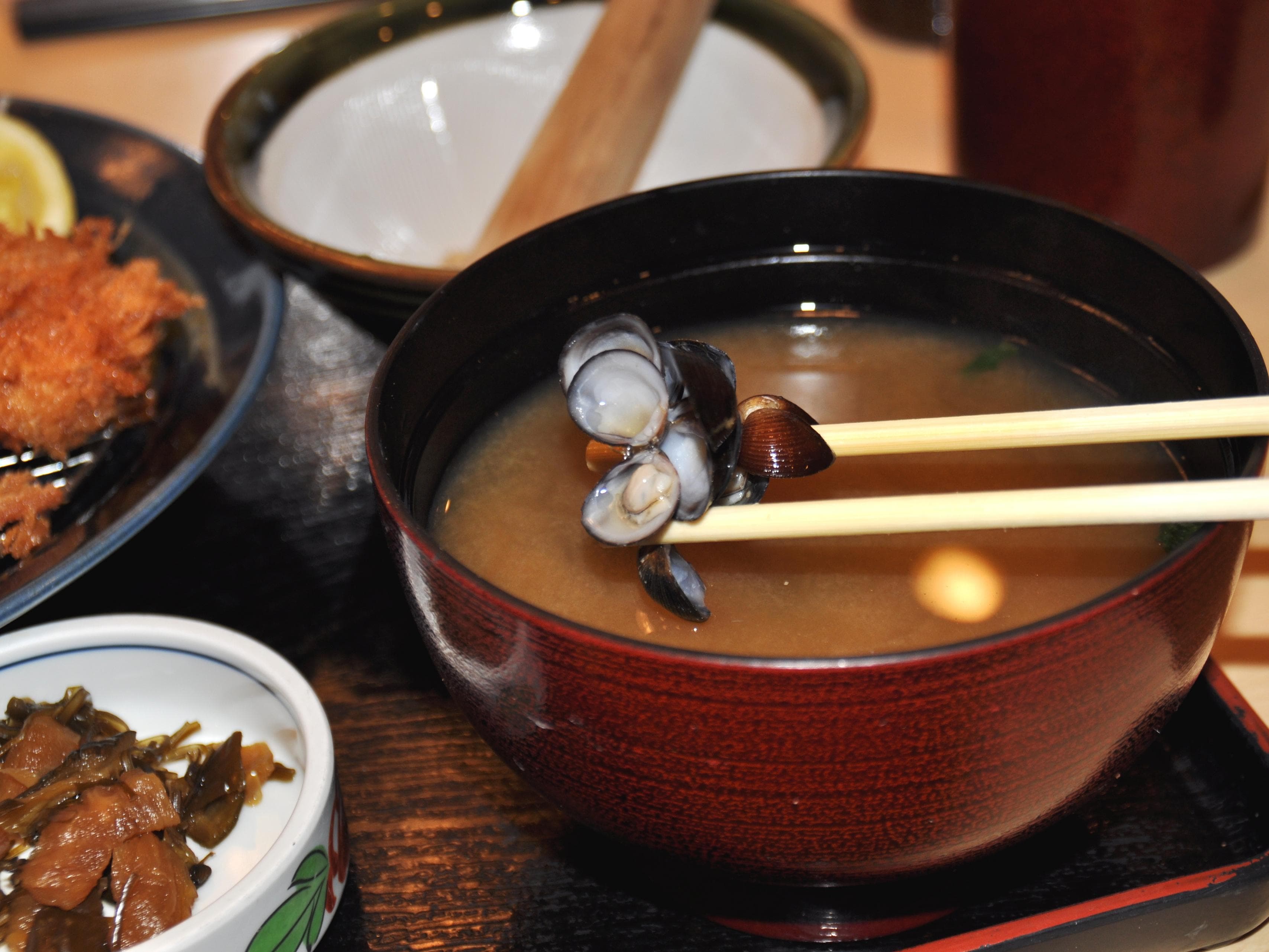 miso soup in Tokyo is a Japanese destination for foodies