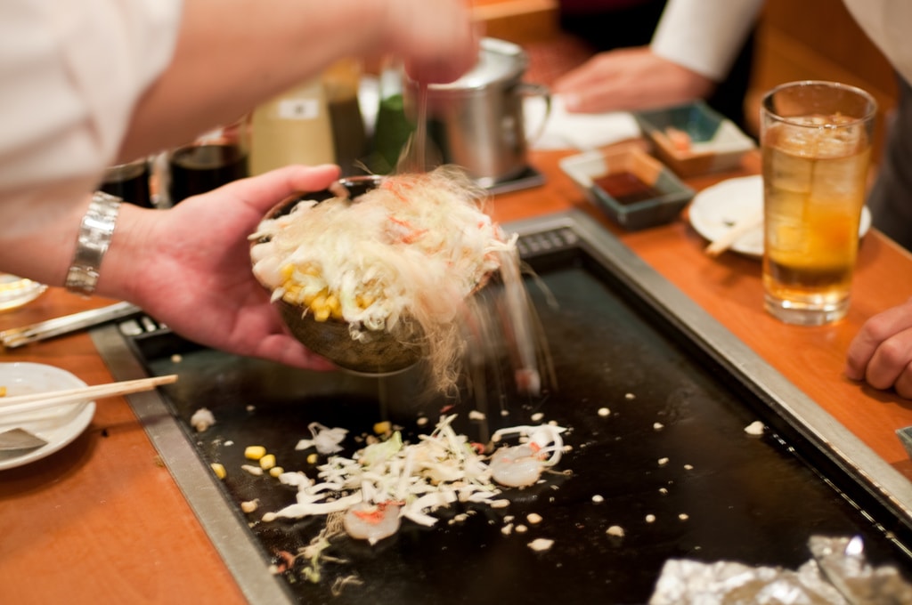 Monkayaki in Tokyo is a Japanese destination for foodies