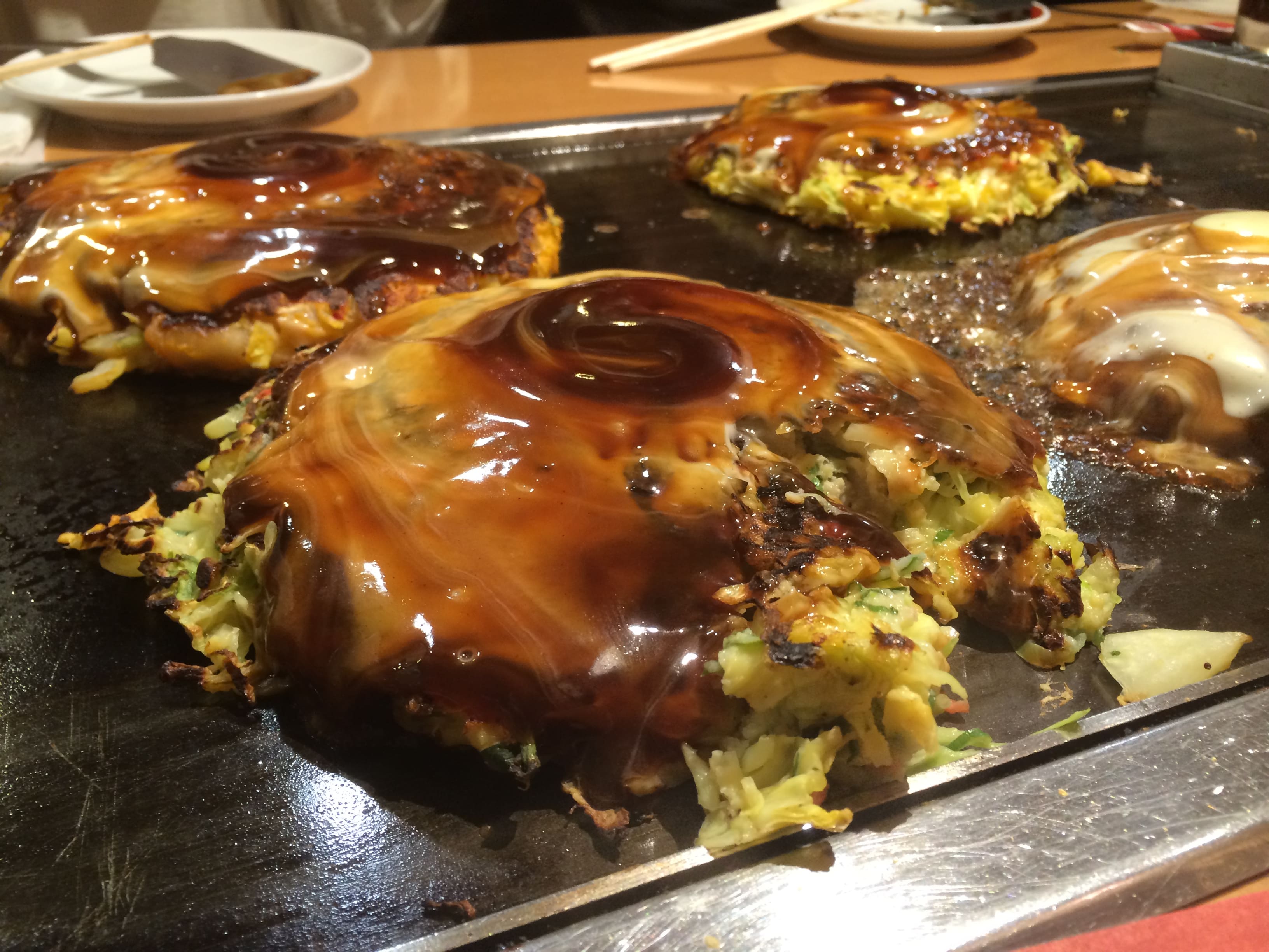 okonomiyaki in Osaka is a Japanese destination for foodies