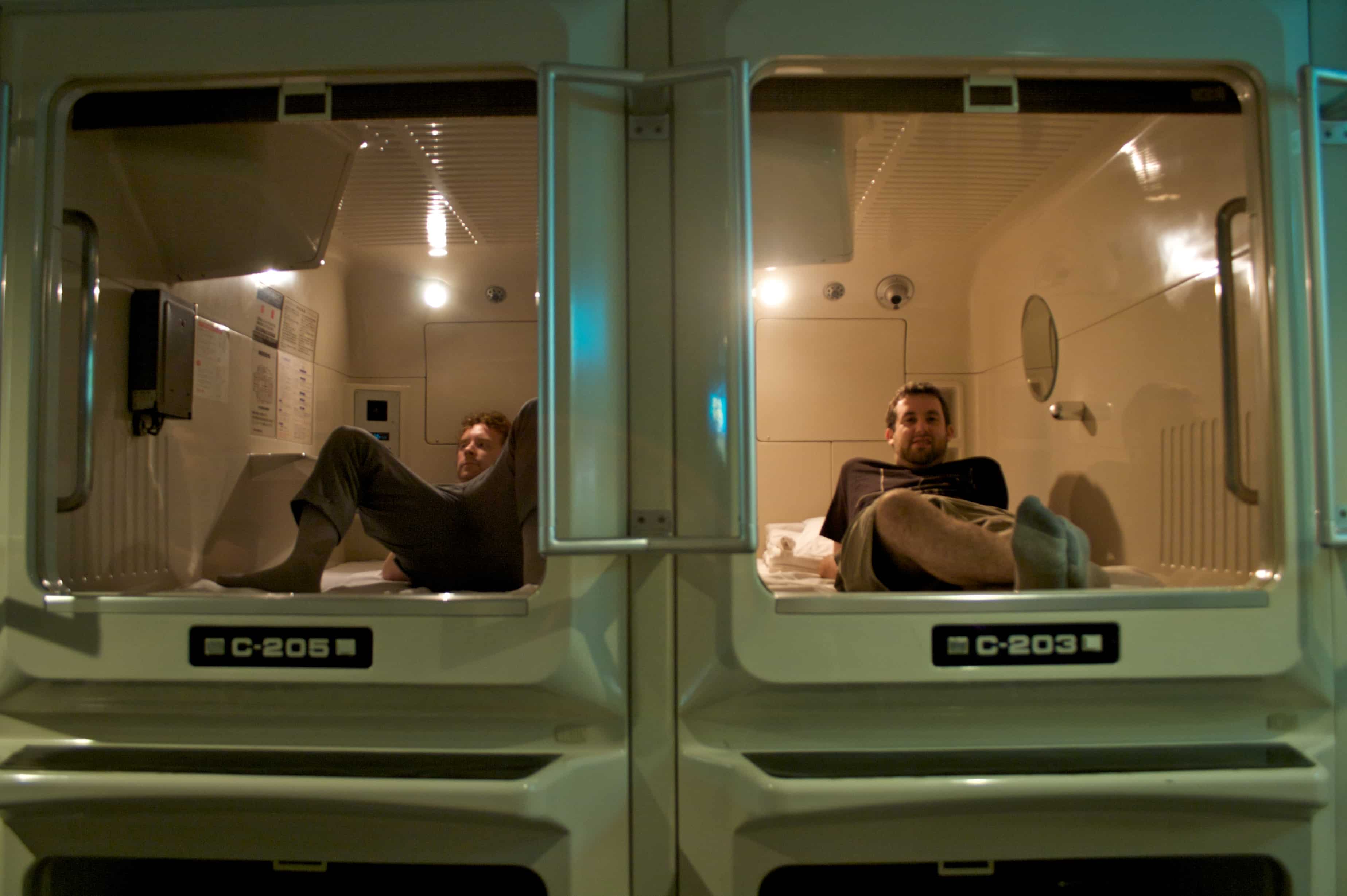 Capsule Hotel Must Do in Tokyo