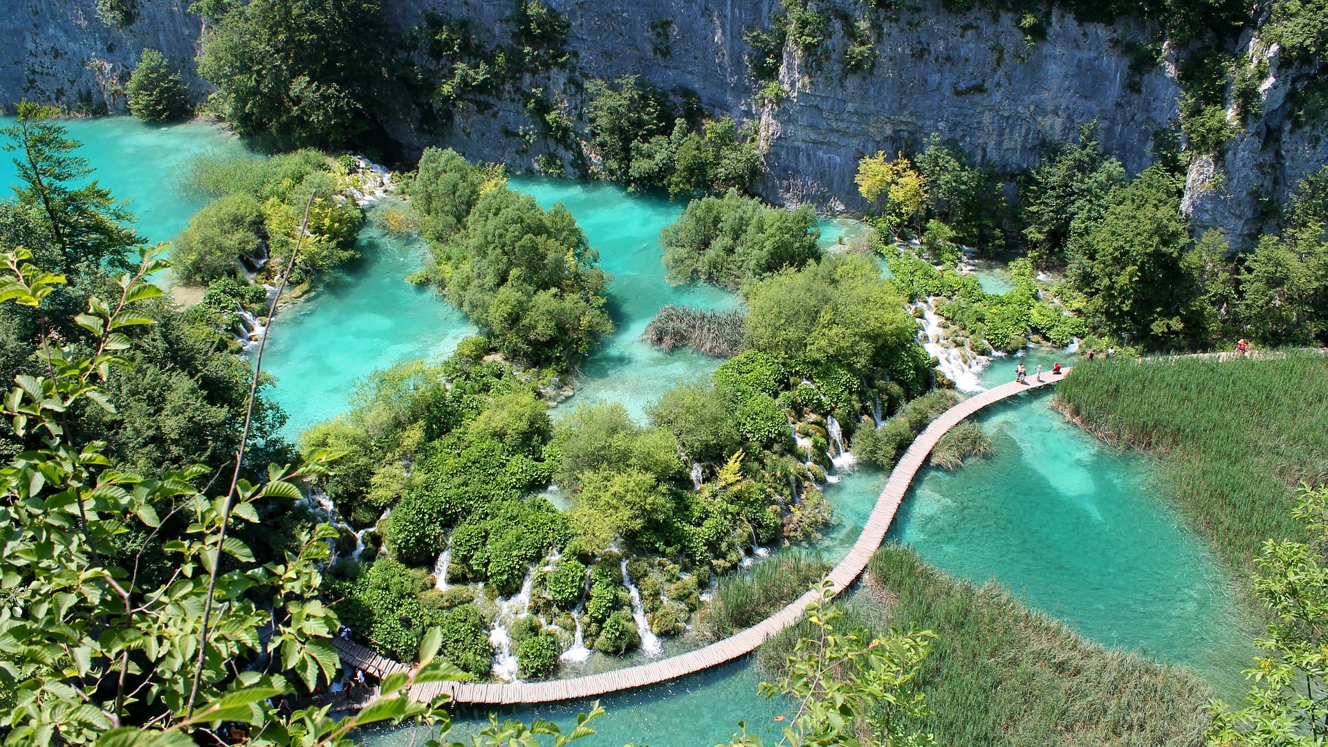 Plitvice Lakes National Park is one of the best places to visit in Croatia